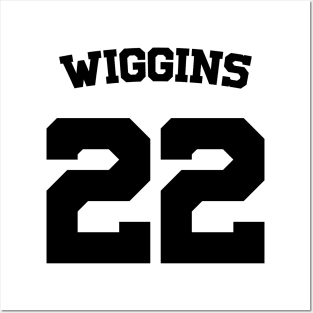 Andrew Wiggins Wolves Jersey Posters and Art